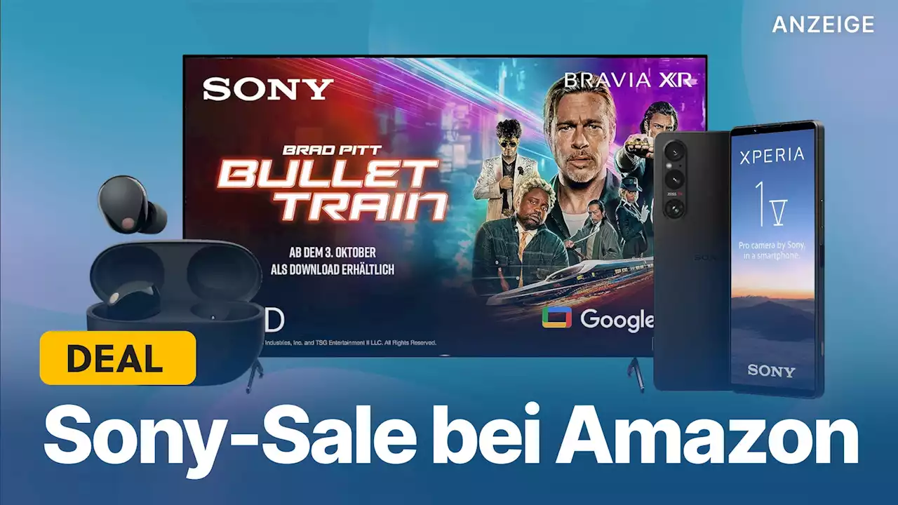 Sony-Sale bei Amazon: 65 Zoll OLED-TV, Noise-Cancelling-Kopfhörer und weitere Top-Produkte günstig abstauben