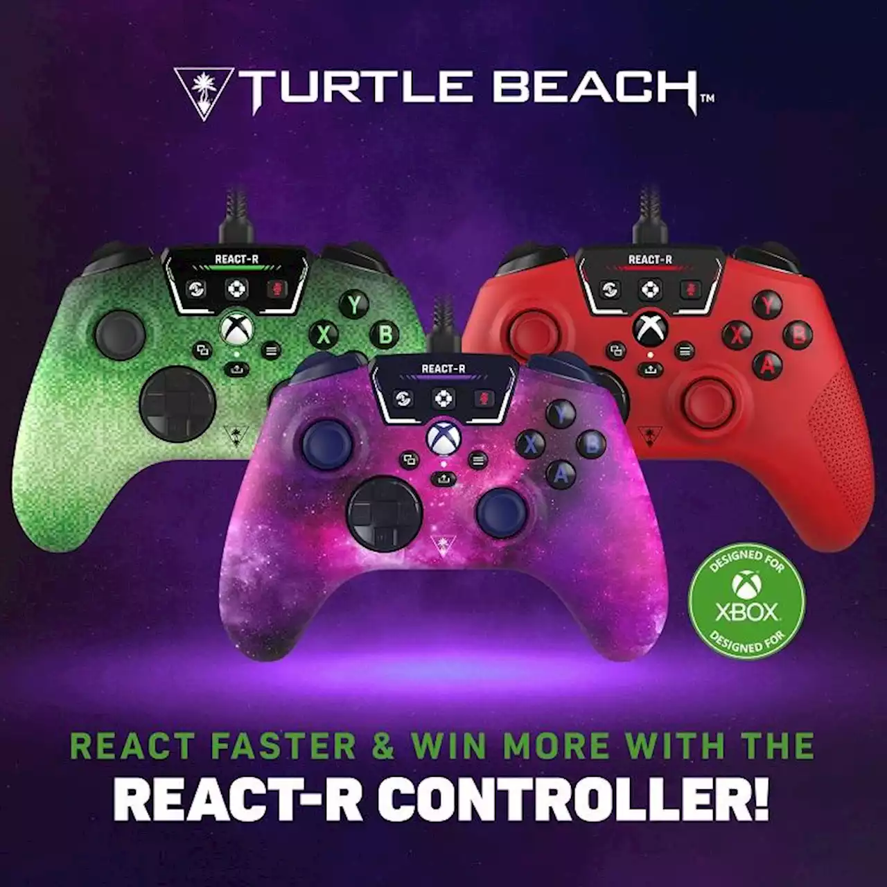 Bunter & immersiver: Die neuen Farbvarianten des REACT-R von Turtle Beach