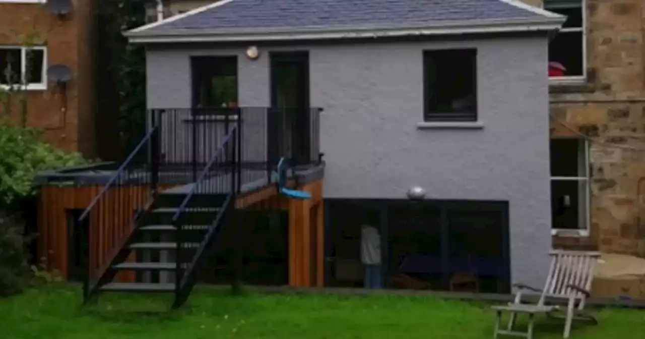 Glasgow resident ordered to tear down decking bridge in garden by council