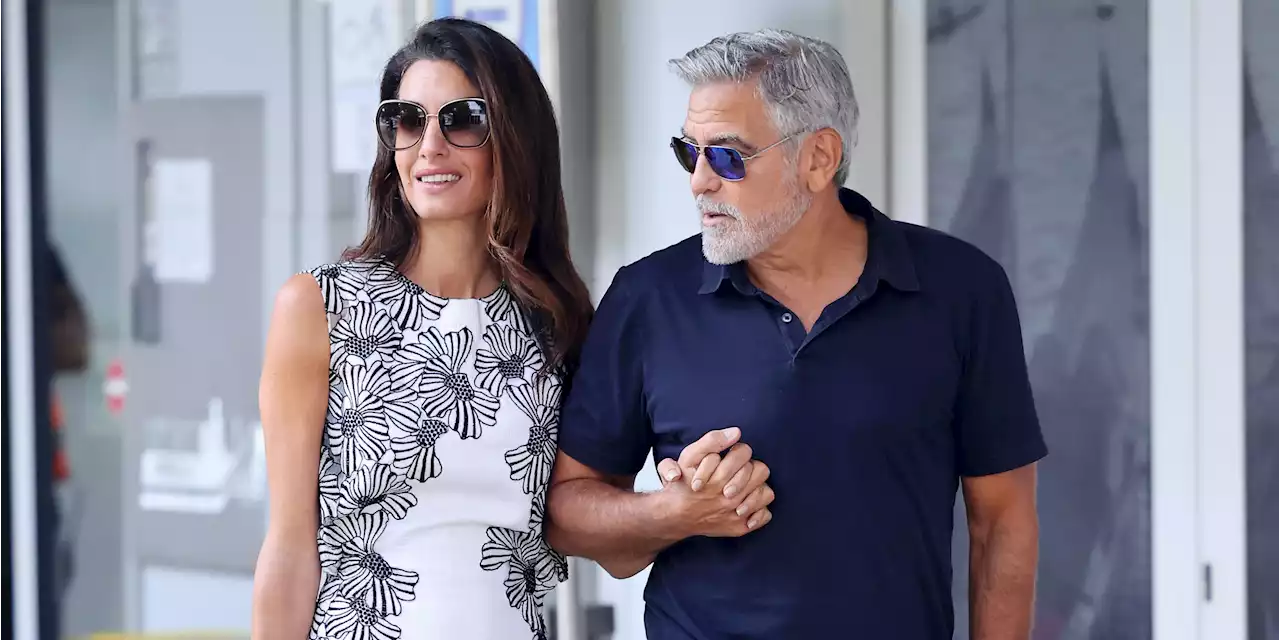 Amal and George Clooney Once Again Prove They’re the Most Stylish Couple in Italy