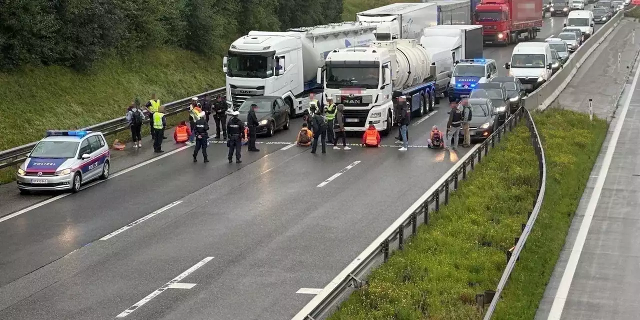 Klima-Chaoten auf A1 weg, aber Zittern vor Schulstart