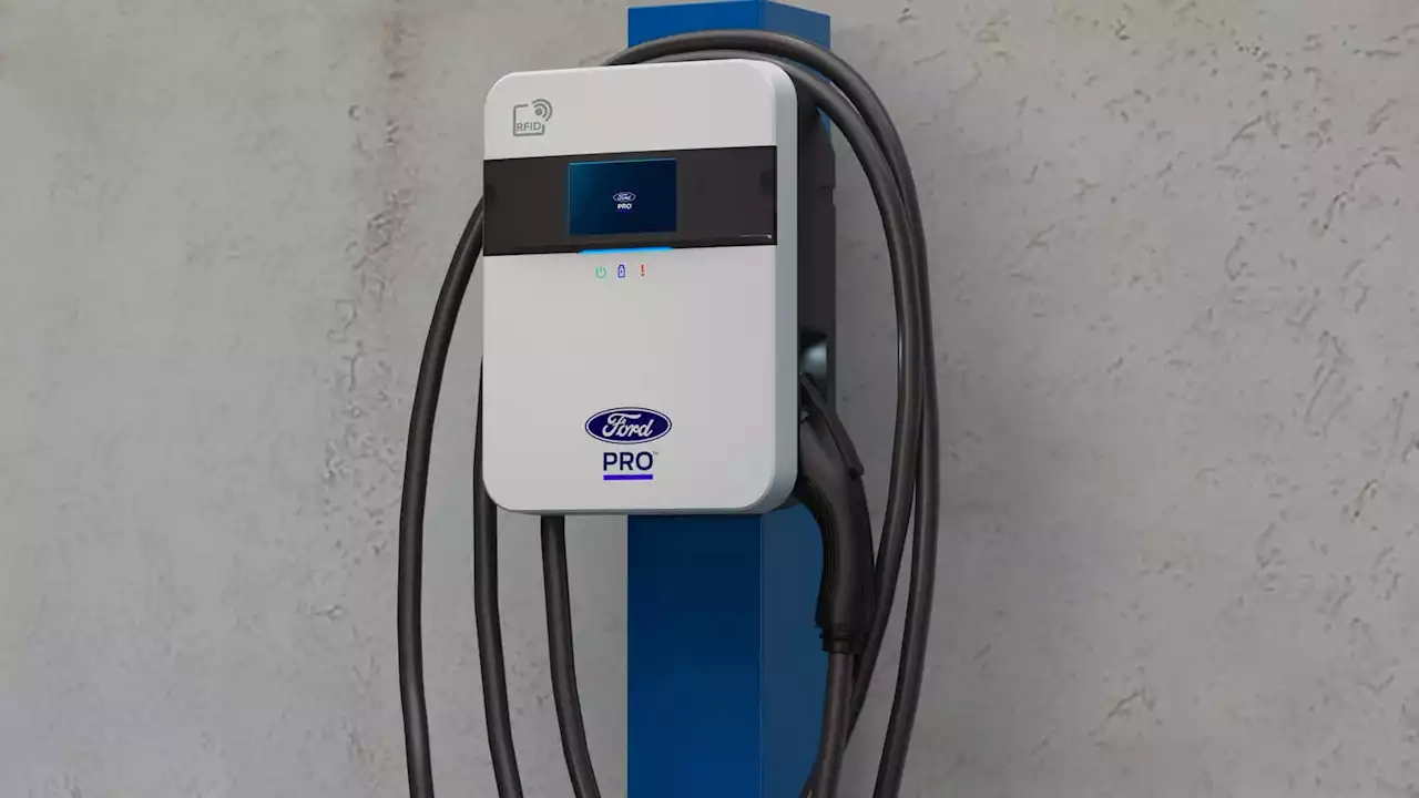 Ford Pro Reveals New AC and DC Fast Charger Lineup