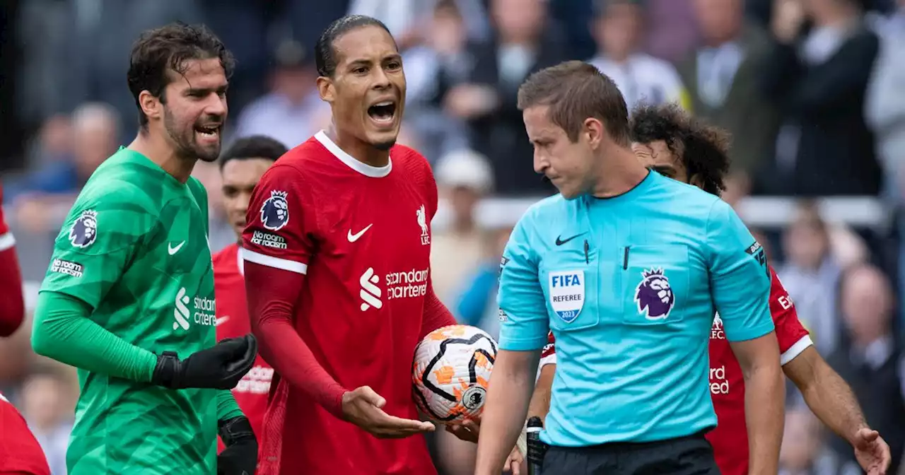 Virgil van Dijk charged by FA after furious foul-mouthed reaction to red card