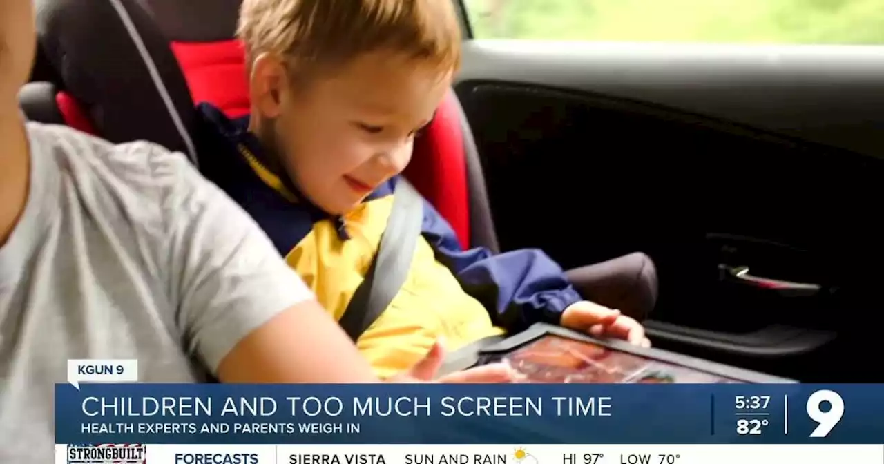 Screen time for young children leading to developmental delays