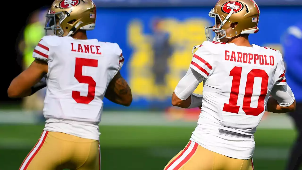 Jimmy Garoppolo reacts to 49ers trading Trey Lance: 'Been a lot of weird situations over there'