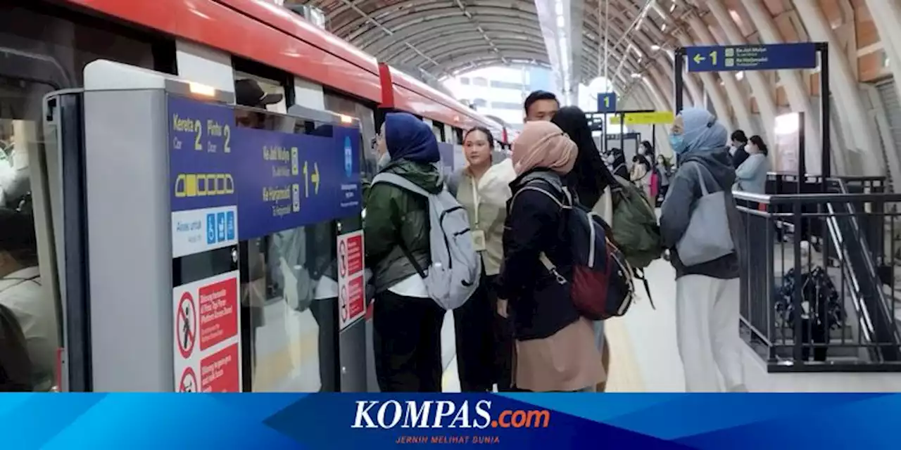 LRT Jabodebek Beroperasi hingga Pukul 8 Malam, Ini Jadwalnya