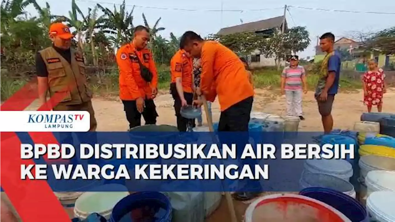 BPBD Terus Distribusikan Air Bersih ke Warga Terdampak Kekeringan