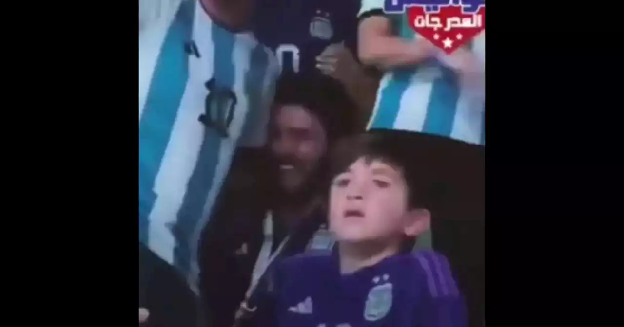 El inédito video del llanto de Thiago Messi tras la consagración argentina en el Mundial | Fútbol