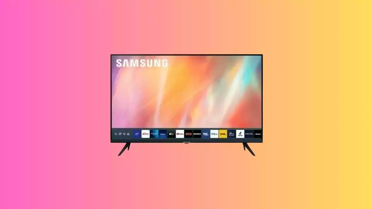 Passez à la 4K avec cette double remise sur cette TV Samsung