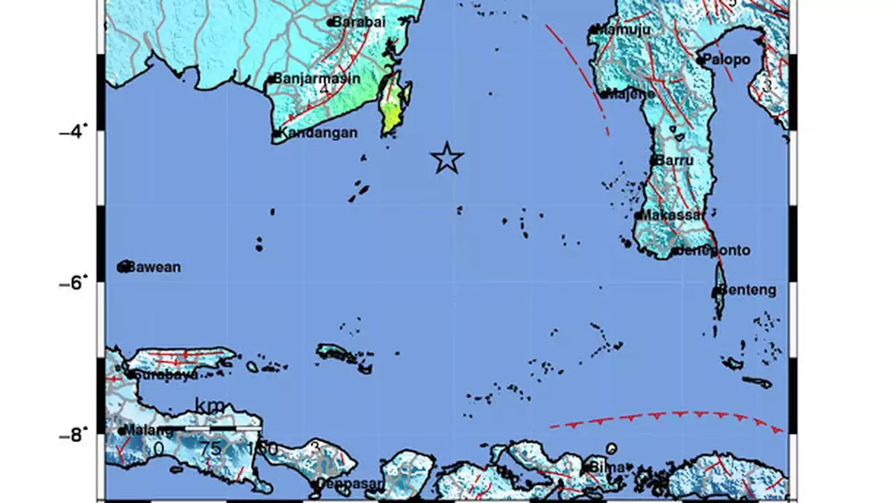 Gempa M 7,4 Guncang Tanah Bumbu Kalsel, Selasa Dinihari 29 Agustus 2023