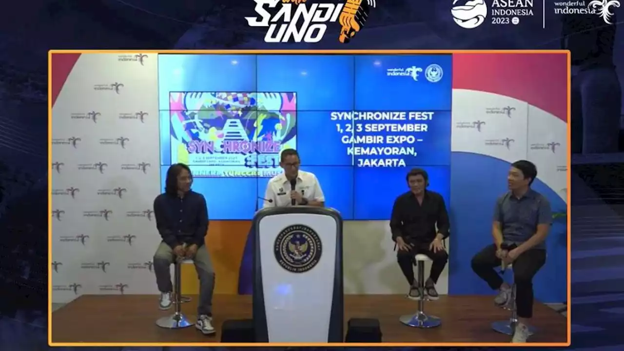 Kolaborasi Rhoma Irama, Dipha Barus, dan Dewa Budjana Bakal Guncang Synchronize Festival 2023