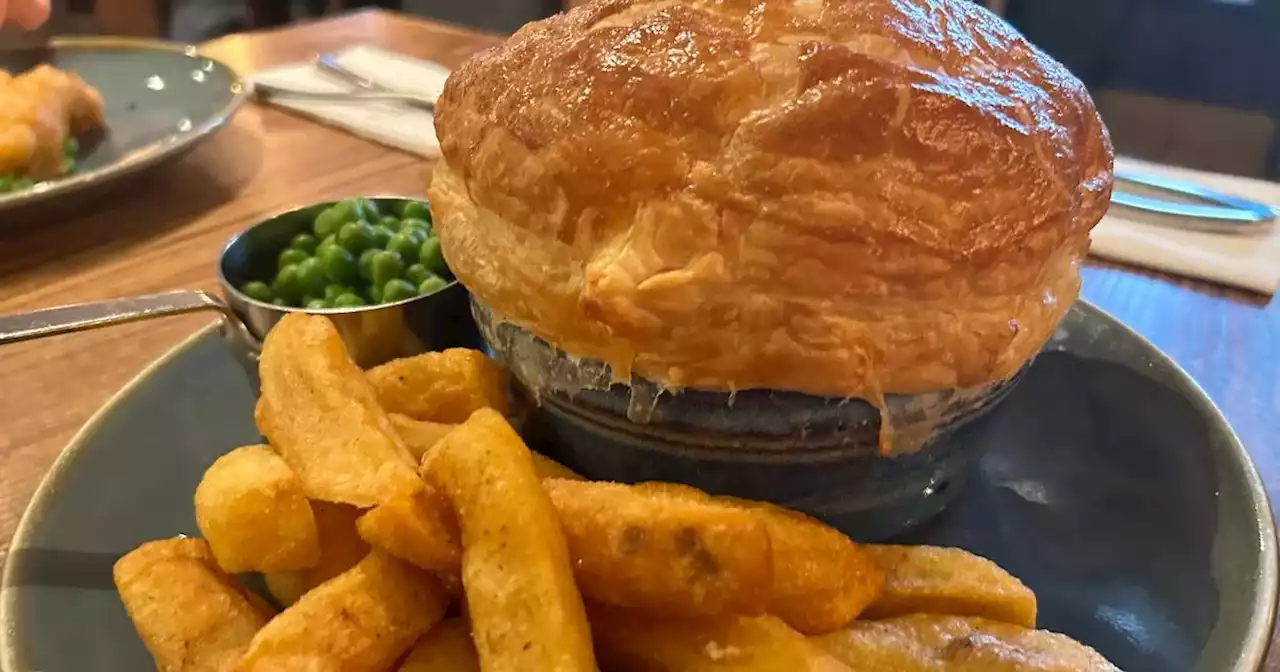 We ate this pub's monster pie and it was the best we've ever tasted