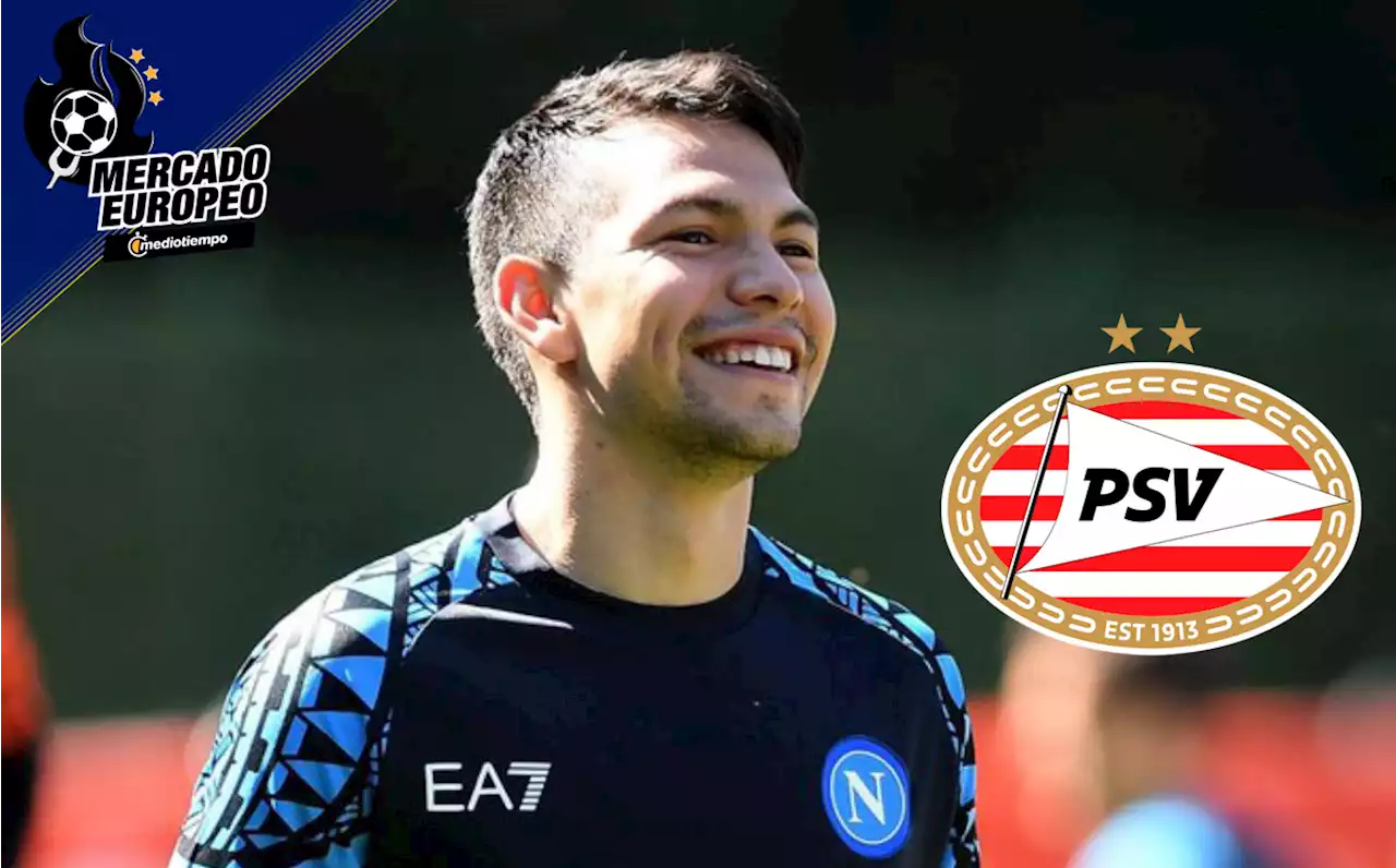 Chucky Lozano se acerca al PSV de Eredivisie