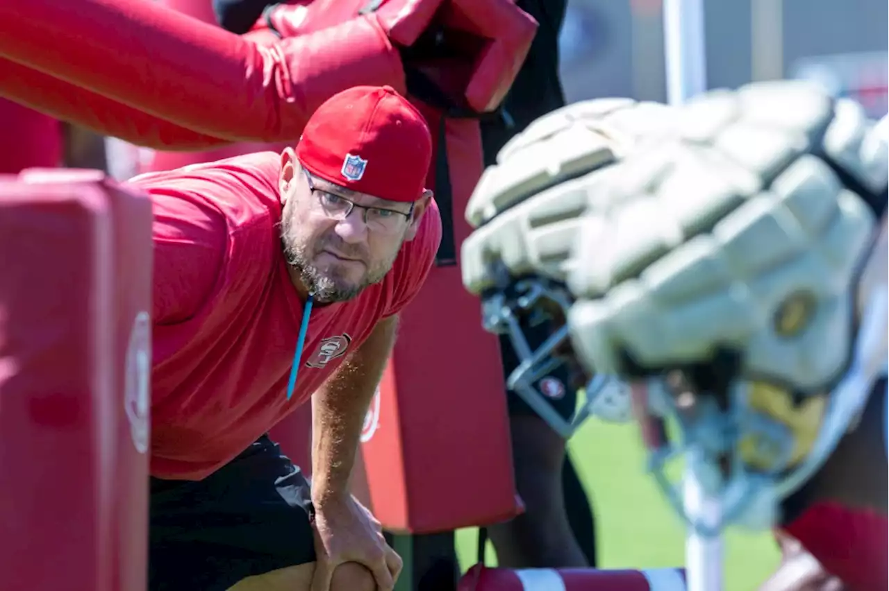 Meet the coach who’s the heartbeat of 49ers’ practice and a guru of career resurrections