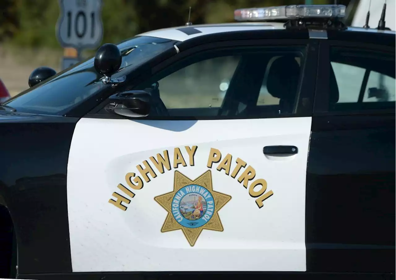 Person standing outside van on I-580 shoulder fatally hit by compact SUV