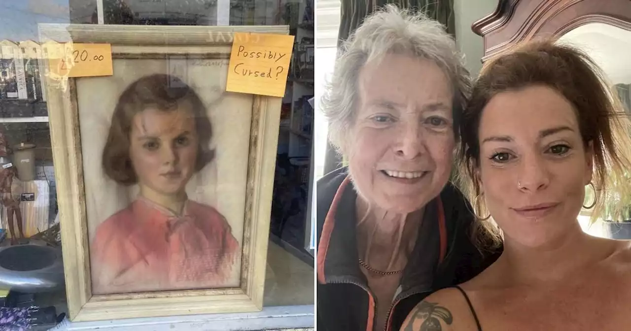 Owner of ‘cursed’ painting says it’s ‘transfixed’ her mum and made her ‘shaky’