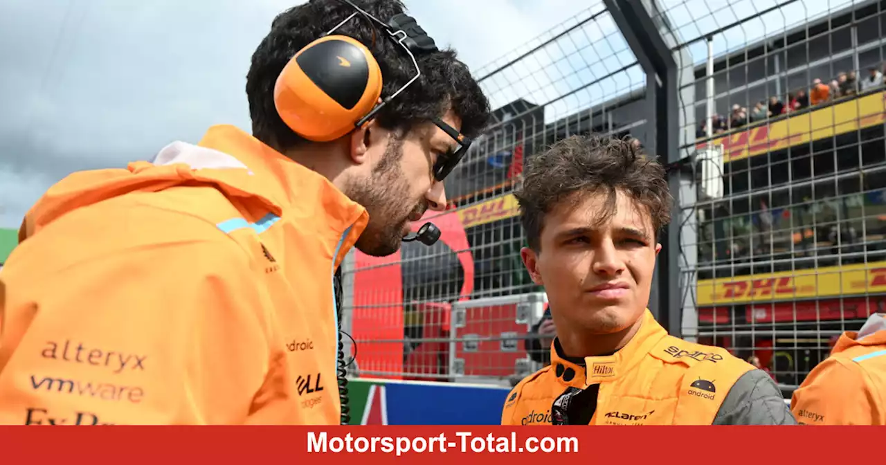 'Bist du dumm?': Lando Norris beschimpft seinen Renningenieur