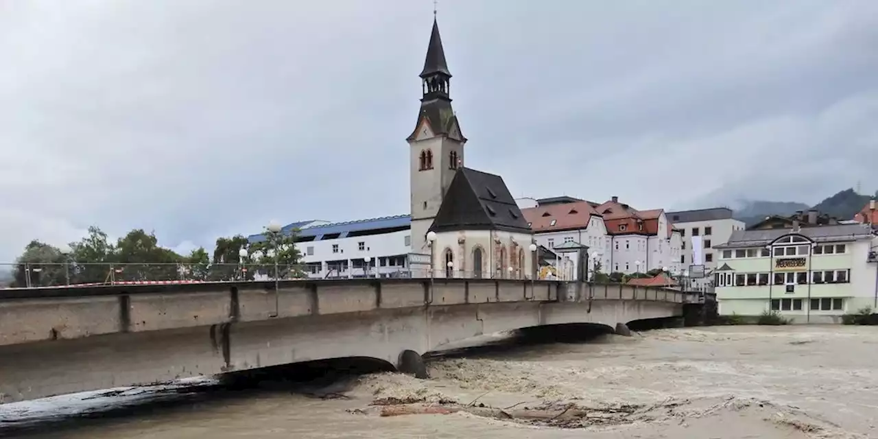 Hochwasserlage in Österreich entspannt sich etwas