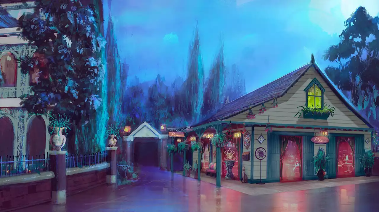 A spirited outdoor expansion will soon materialize at Disneyland's Haunted Mansion