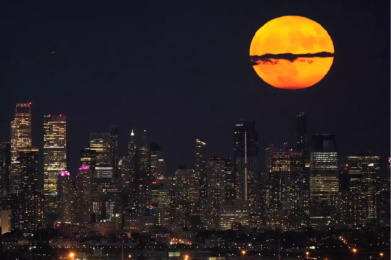 Rare blue supermoon brightens the night sky this week in the closest full moon of the year