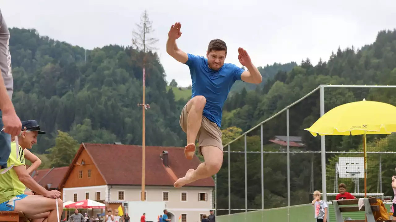 Frankenfelser Spitzensportler maßen sich im Dreikampf