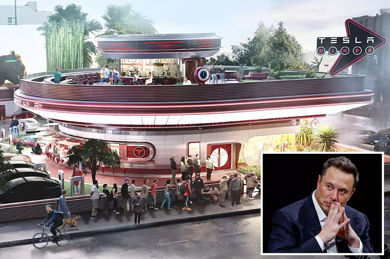 Elon Musk’s Tesla-themed diner and drive-in movie theater gets approved in Los Angeles