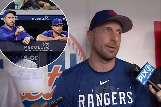 Mets fans boo Rangers' Max Scherzer after tribute video – NBC Sports  Philadelphia