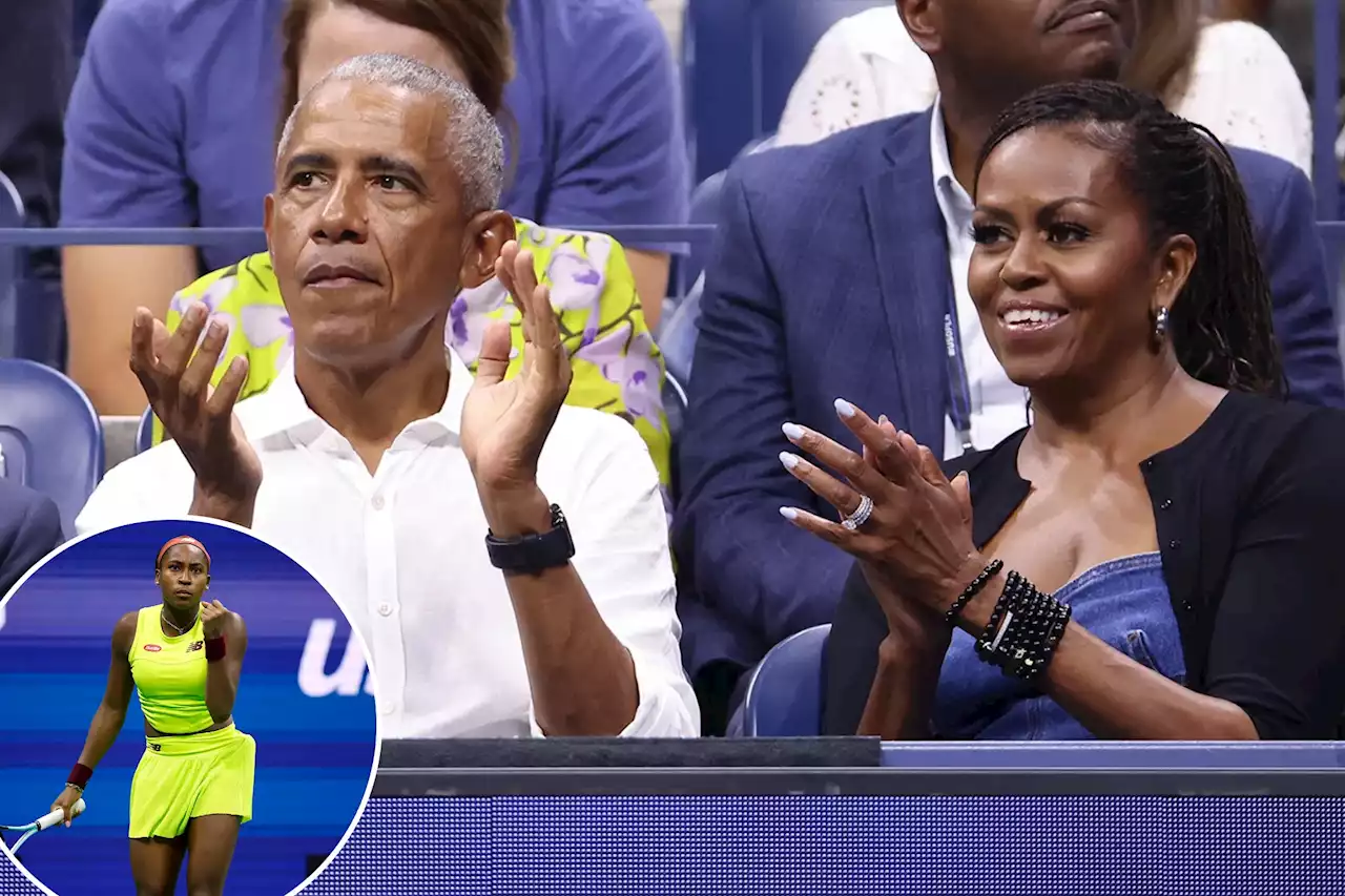 Meeting with Obamas calmed down Coco Gauff after tense US Open match