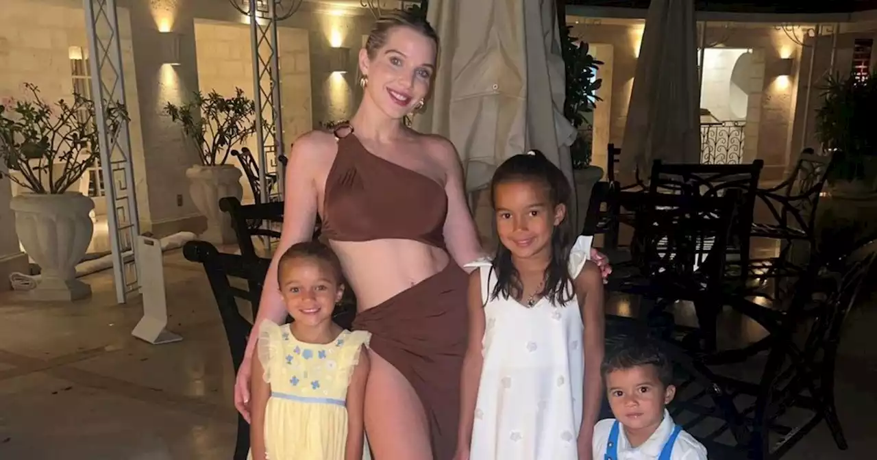 Inside Helen Flanagan's family holiday to Greece as she poses with 'my man'