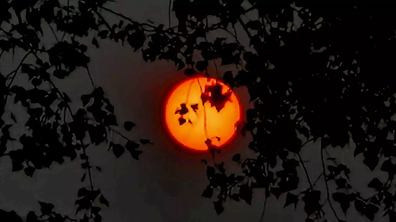 Donkerrode zon verschijnt boven Brabant en dit is hoe dat komt