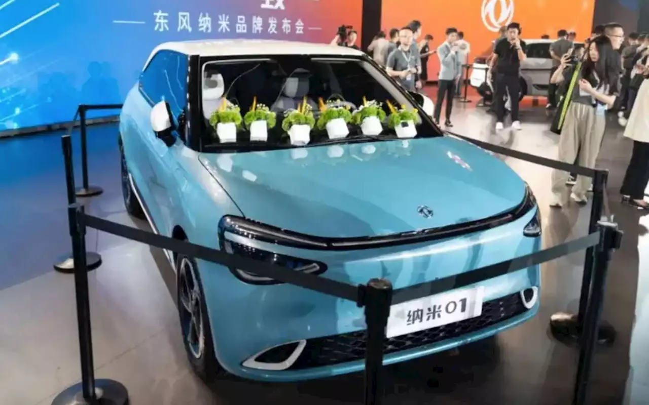 - new EV brand brings compact hatchback model with solid-state battery