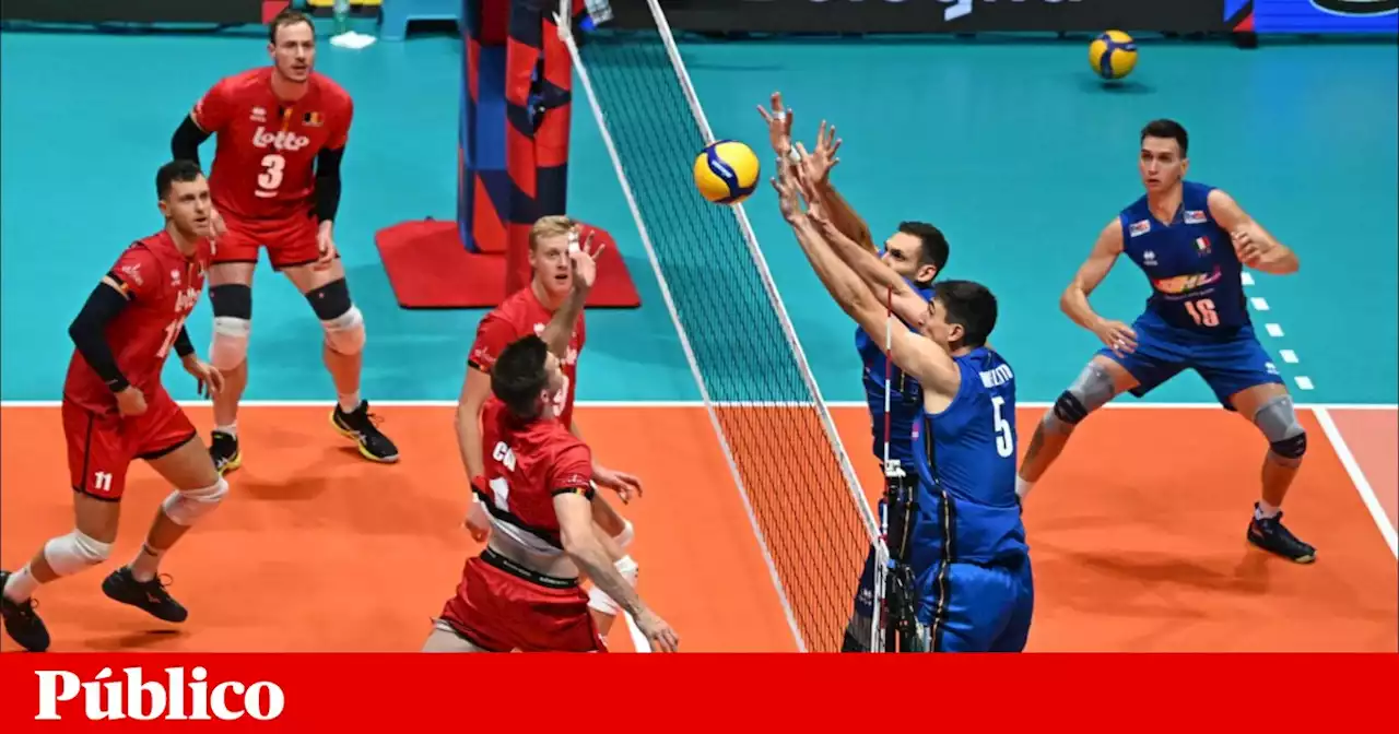 Voleibol: Itália inicia com vitória defesa do título europeu