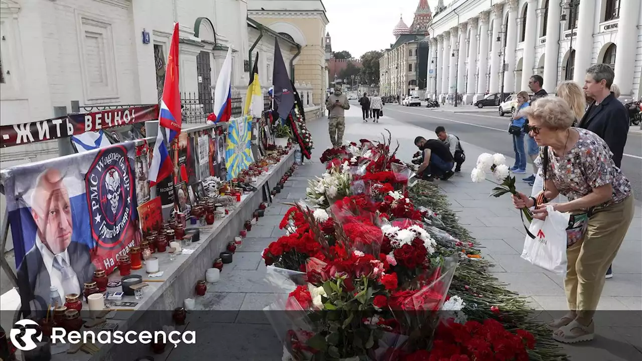 Funeral de Prigozhin realizou-se esta terça-feira em São Petersburgo