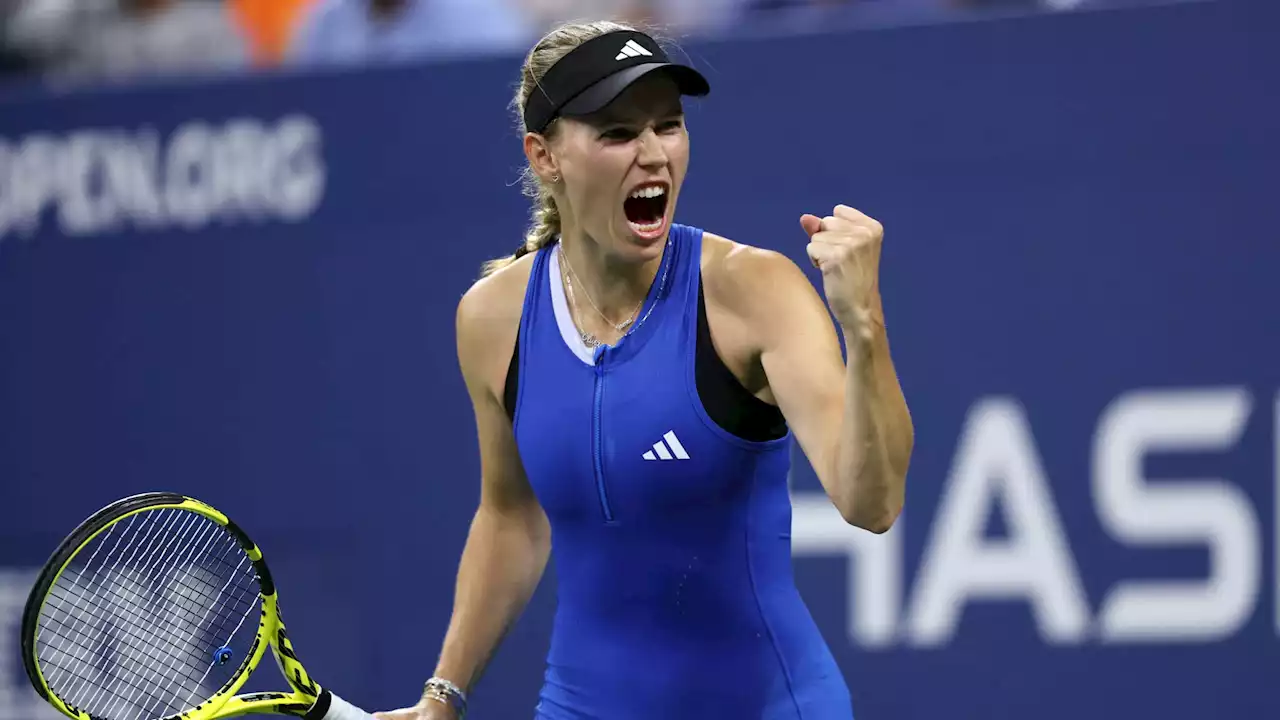 US Open: première victoire en Majeur pour Caroline Wozniacki après trois ans d'arrêt et deux grossesses