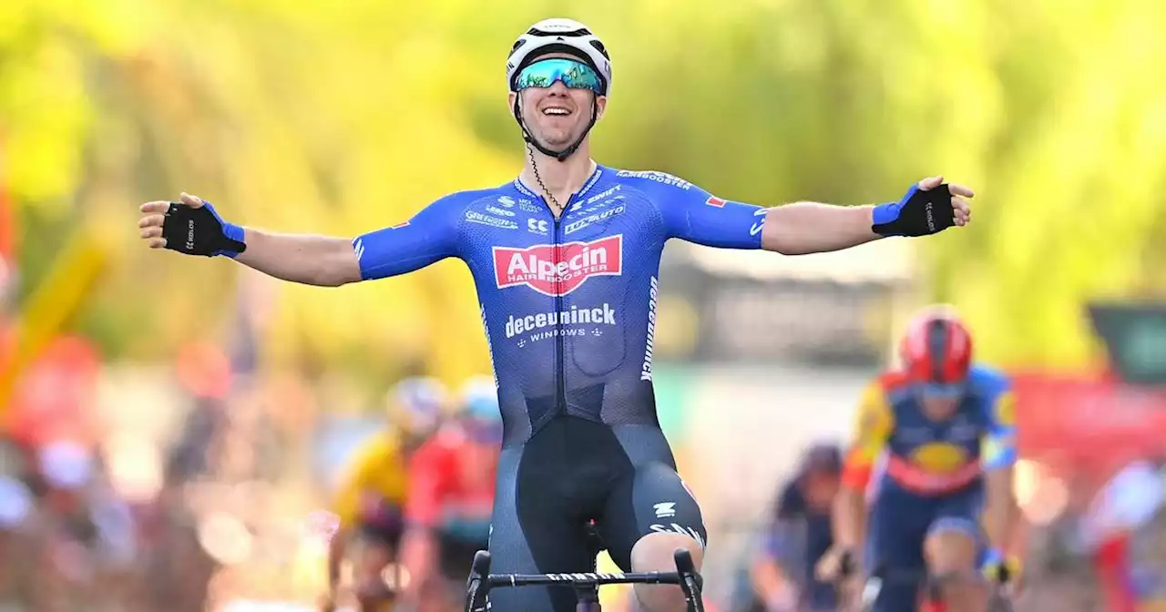 Evenepoel bleibt vorn: Groves gewinnt erste Vuelta-Sprintankunft