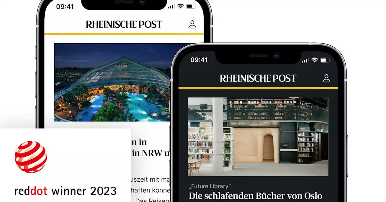 Renommierter Preis: RP App mit Red Dot Design Award ausgezeichnet