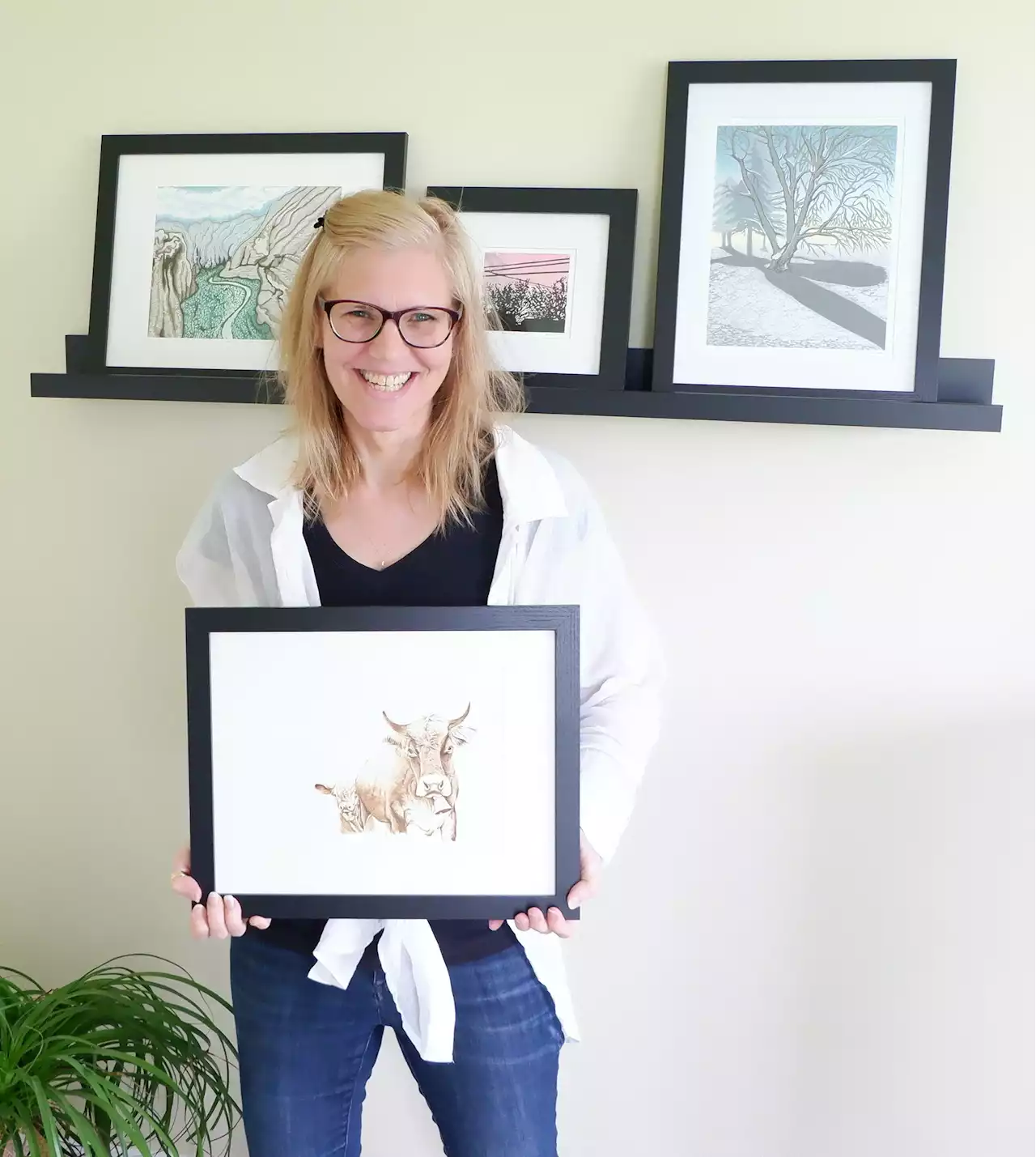 MEET THE MAKERS: Truro woman finding success with printmaking and pyrography business