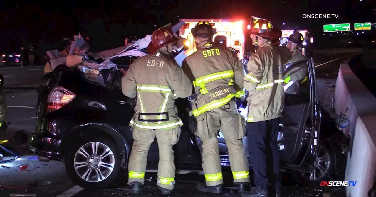 Wrong-way driver arrested on suspicion of DUI in fatal crash on I-15 in Serra Mesa