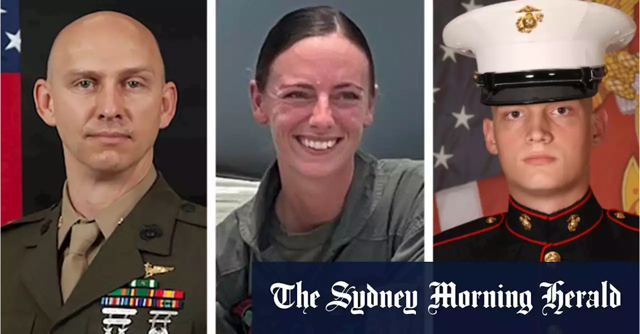 Melville Island crash: US marines killed in plane crash identified