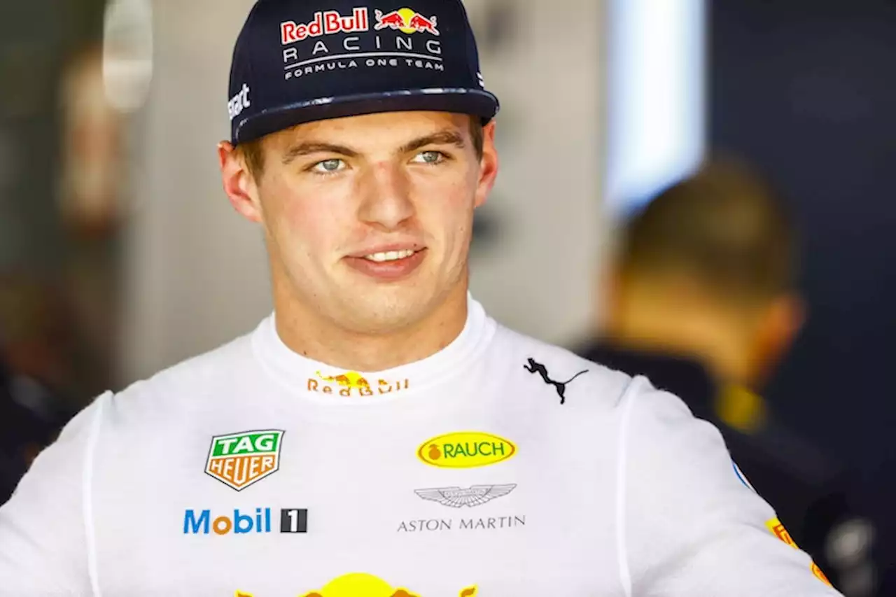 Max Verstappen (Red Bull/5.): Nahe bei Mercedes