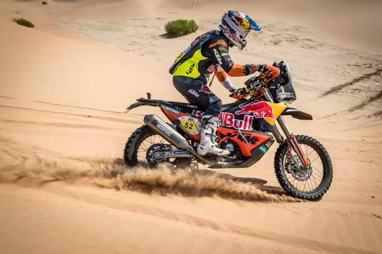 Rallye Abu Dhabi: Matthias Walkner (KTM) in Bestform