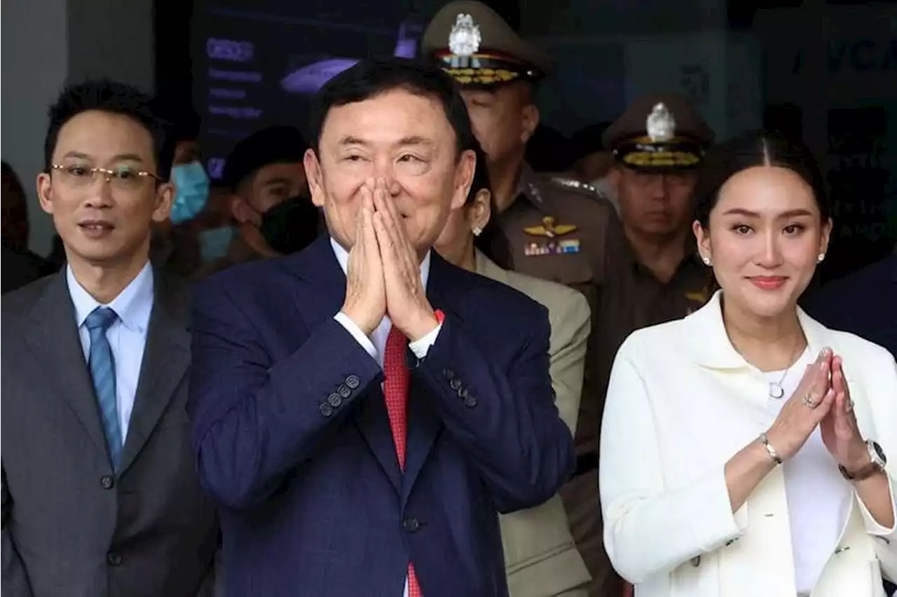 Daughter of ex-Thai PM Thaksin says royal pardon request is ‘up to him’