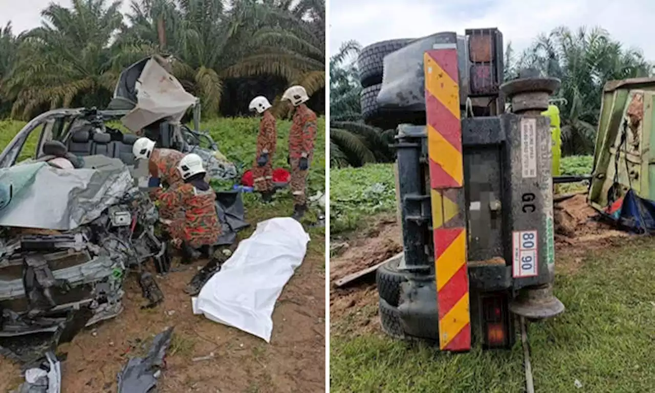 2 Singaporean women, 1 PR killed in head-on collision with lorry in Johor