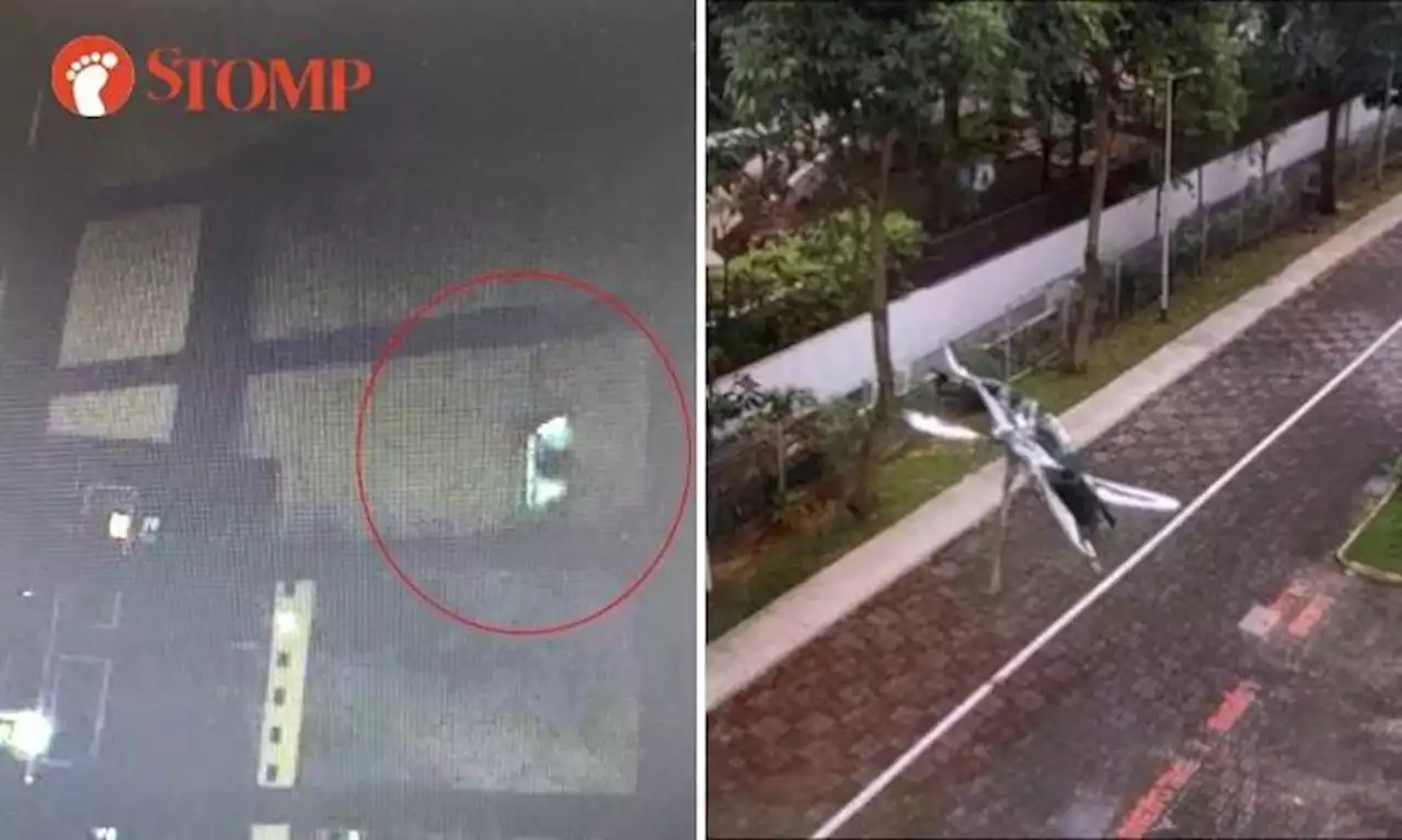 Upstairs neighbour throws down chained padlock, cracking Stomper's window in middle of night