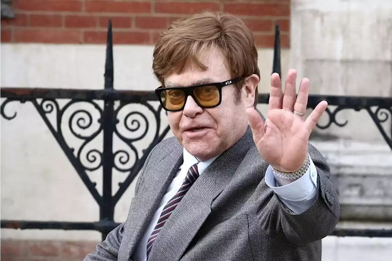 Singer Elton John spends night in hospital after fall in his French home