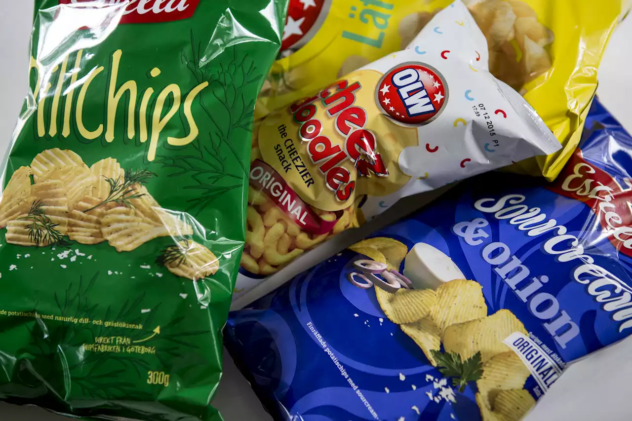 Tjuv fälldes av en påse chips