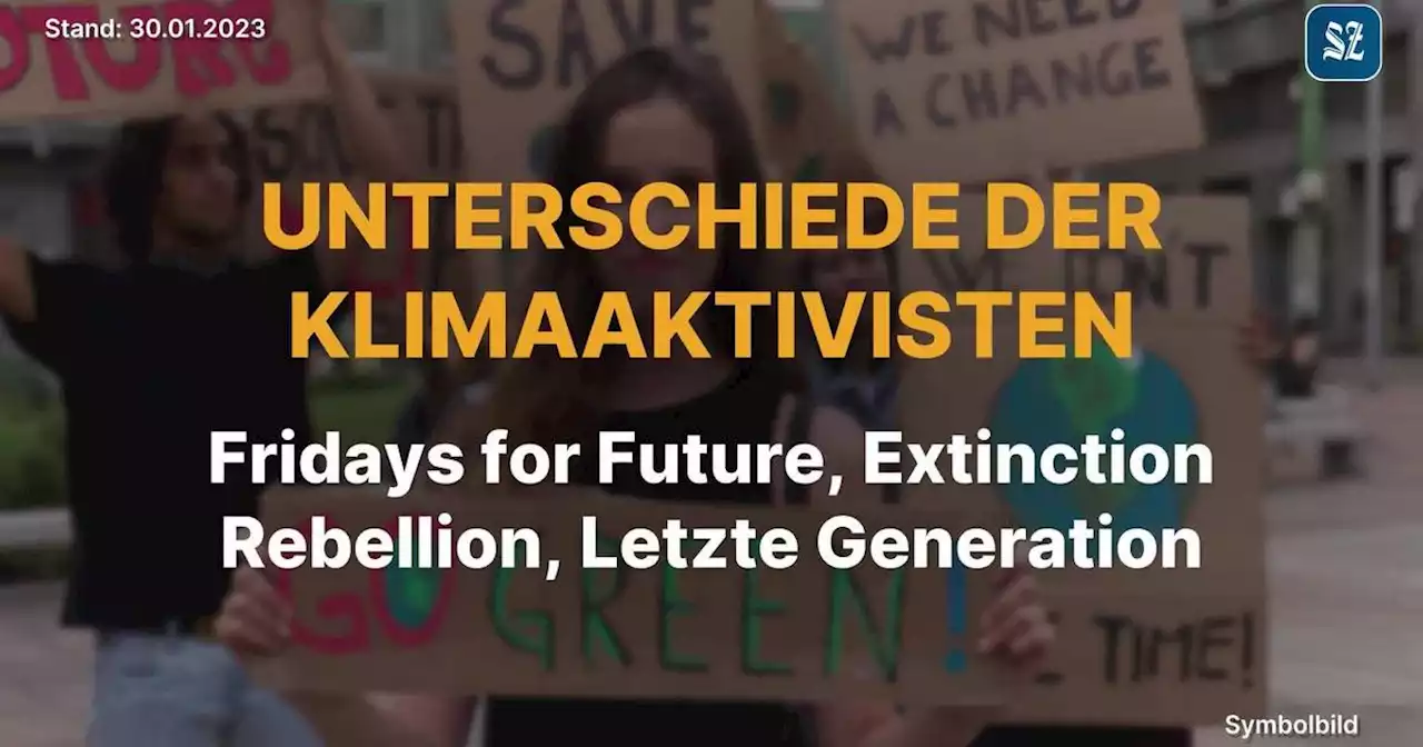 Video: Fridays for Future, Extinction Rebellion, Letzte Generation: So unterscheiden sich die Gruppen der Klimaaktivisten