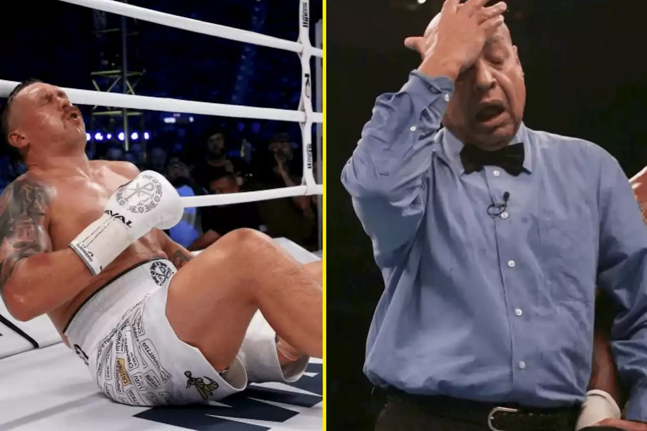 Daniel Dubois gets support from Hall of Fame referee over Oleksandr Usyk 'low blow'