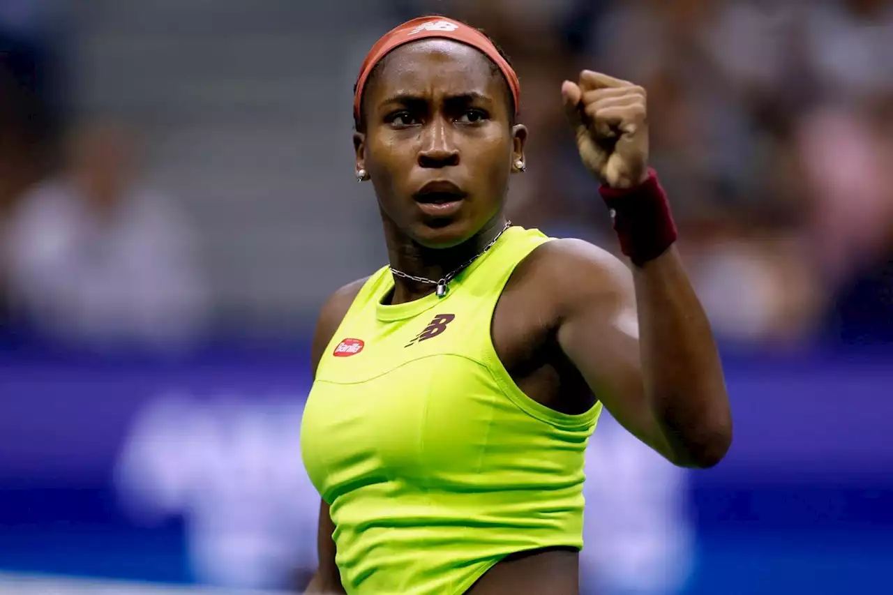 Coco Gauff, with a charged crowd on her side, kicks off U.S. Open with a tense win