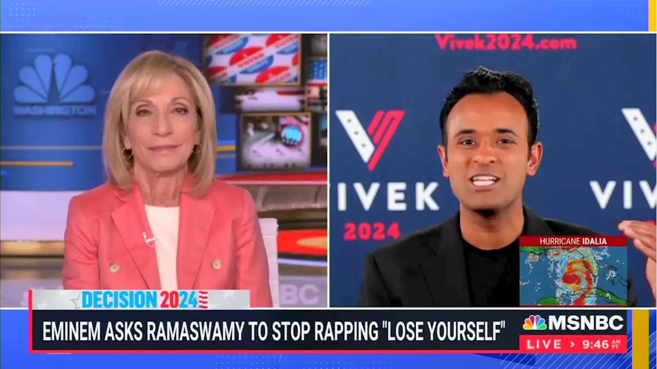 Vivek Ramaswamy Embarassingly Tries to Own Eminem Over Cease-and-Desist